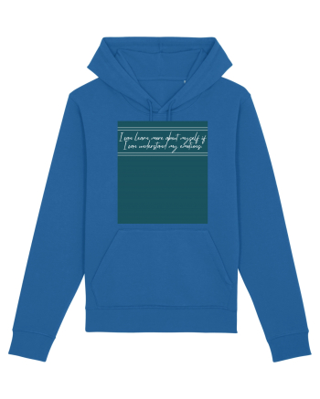 ii can learn more about myself if i can understand my emotions Royal Blue