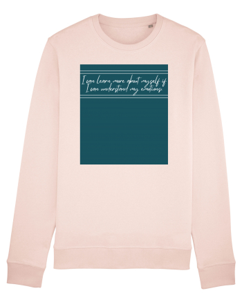 ii can learn more about myself if i can understand my emotions Candy Pink