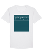 ii can learn more about myself if i can understand my emotions Tricou mânecă scurtă guler larg Bărbat Skater