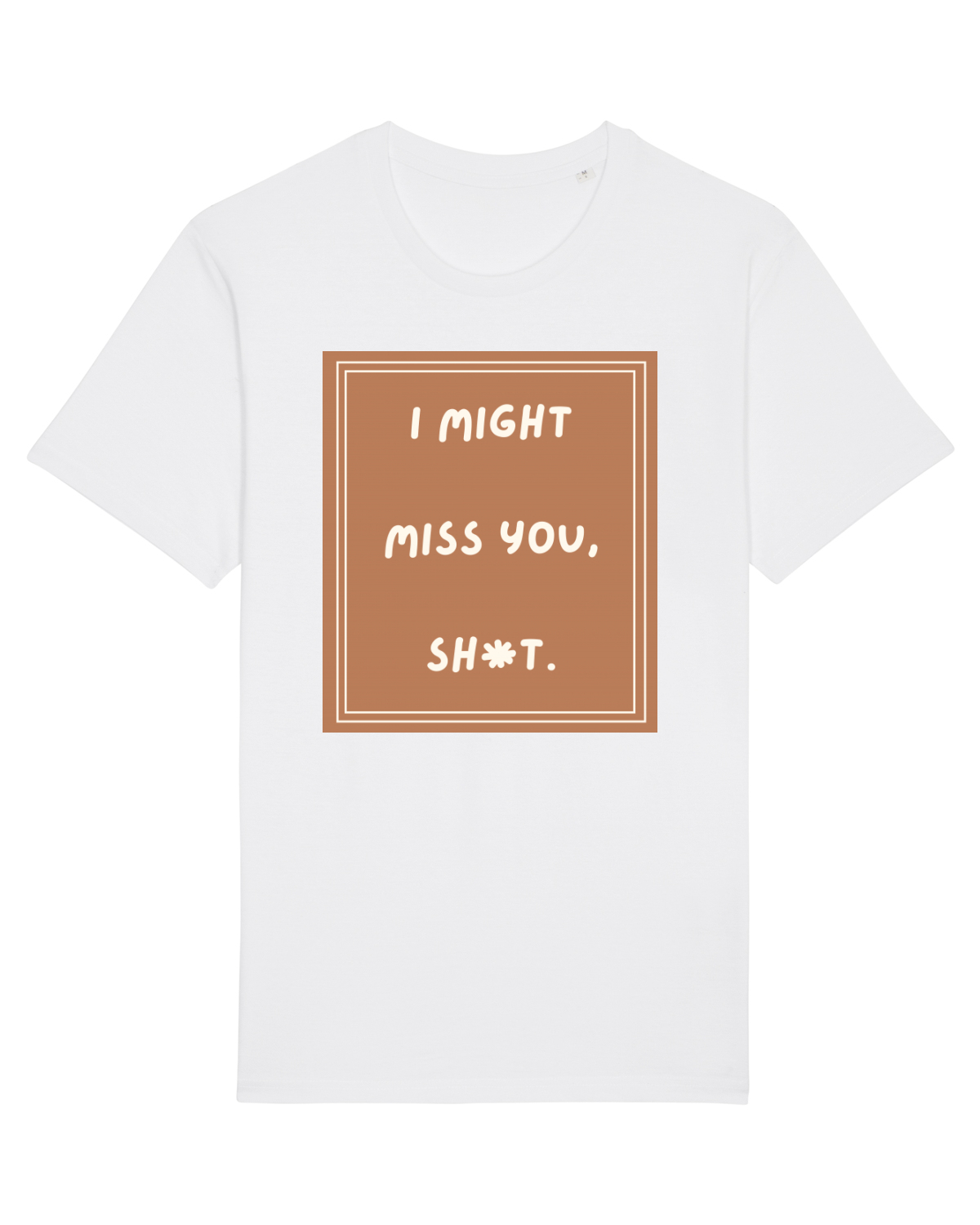 Tricou mânecă scurtă Unisex Rocker White