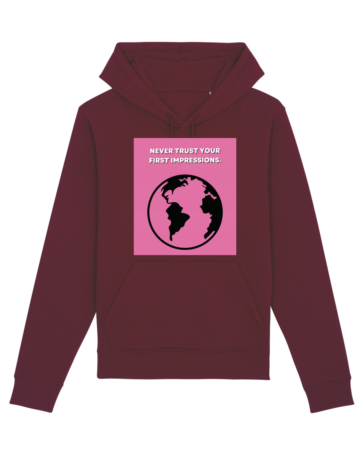 Hanorac Unisex Drummer Burgundy
