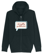 not everything you think is true Hanorac cu fermoar Unisex Connector