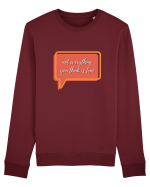 not everything you think is true2 Bluză mânecă lungă Unisex Rise