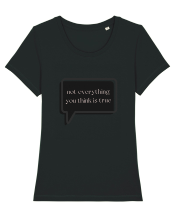 not everything you think is true3 Black