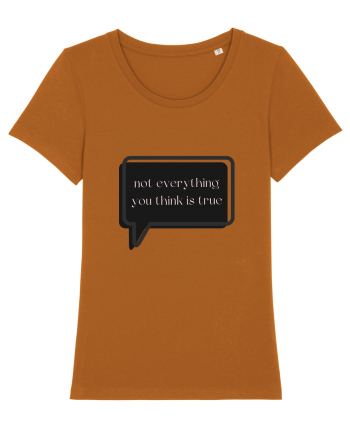 not everything you think is true3 Roasted Orange