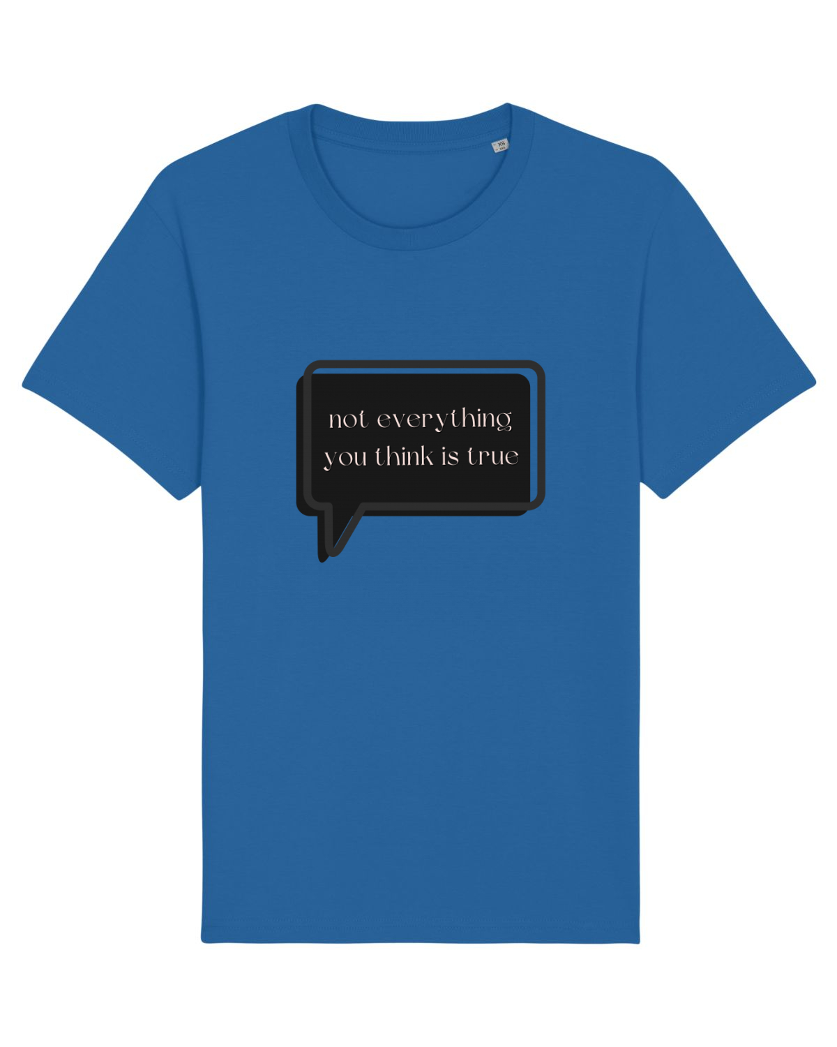Tricou mânecă scurtă Unisex Rocker Royal Blue