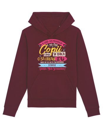 Kind reminder pentru gura lumii Burgundy