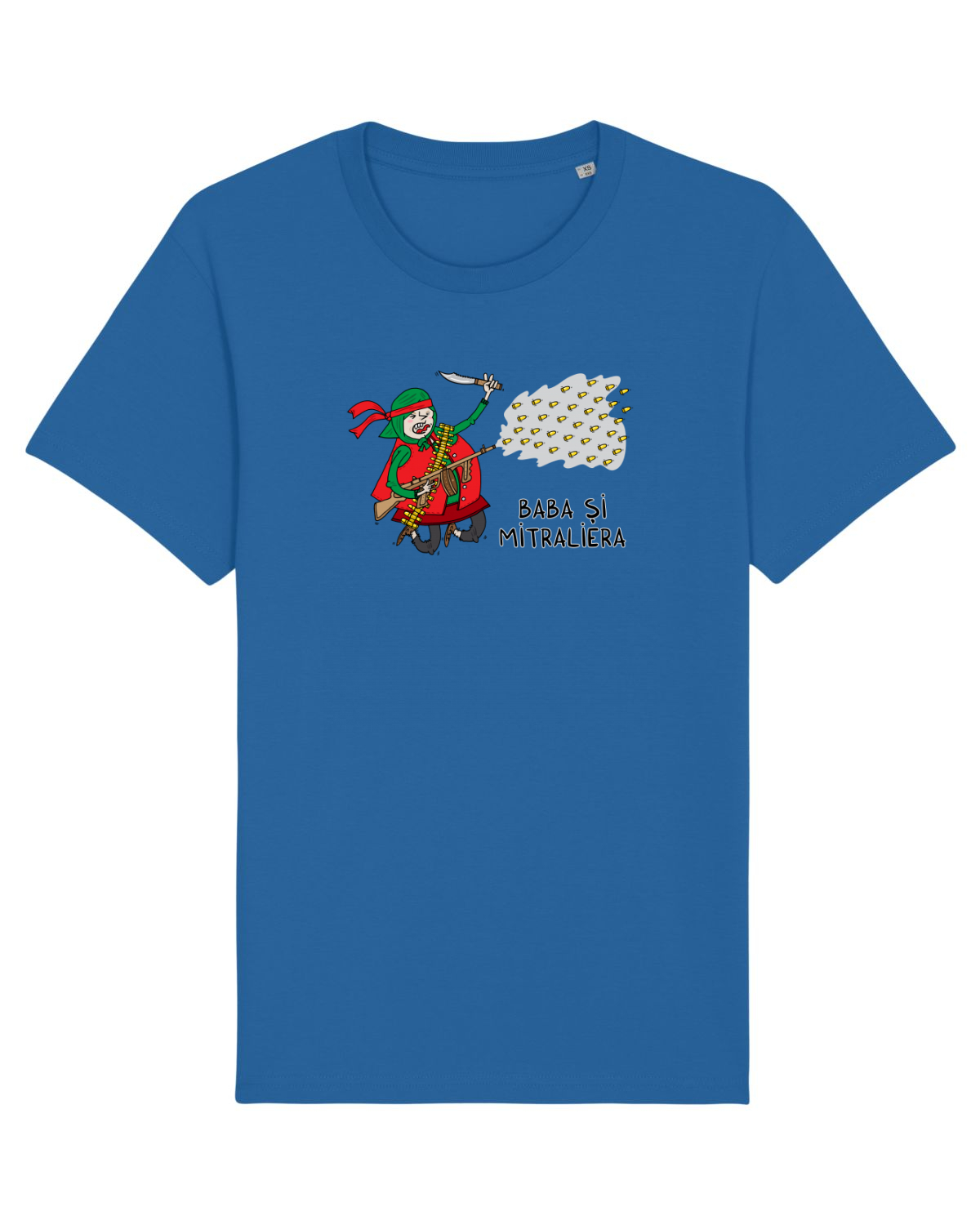 Tricou mânecă scurtă Unisex Rocker Royal Blue