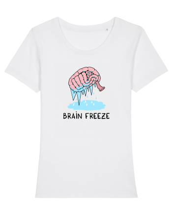 Brain freeze White