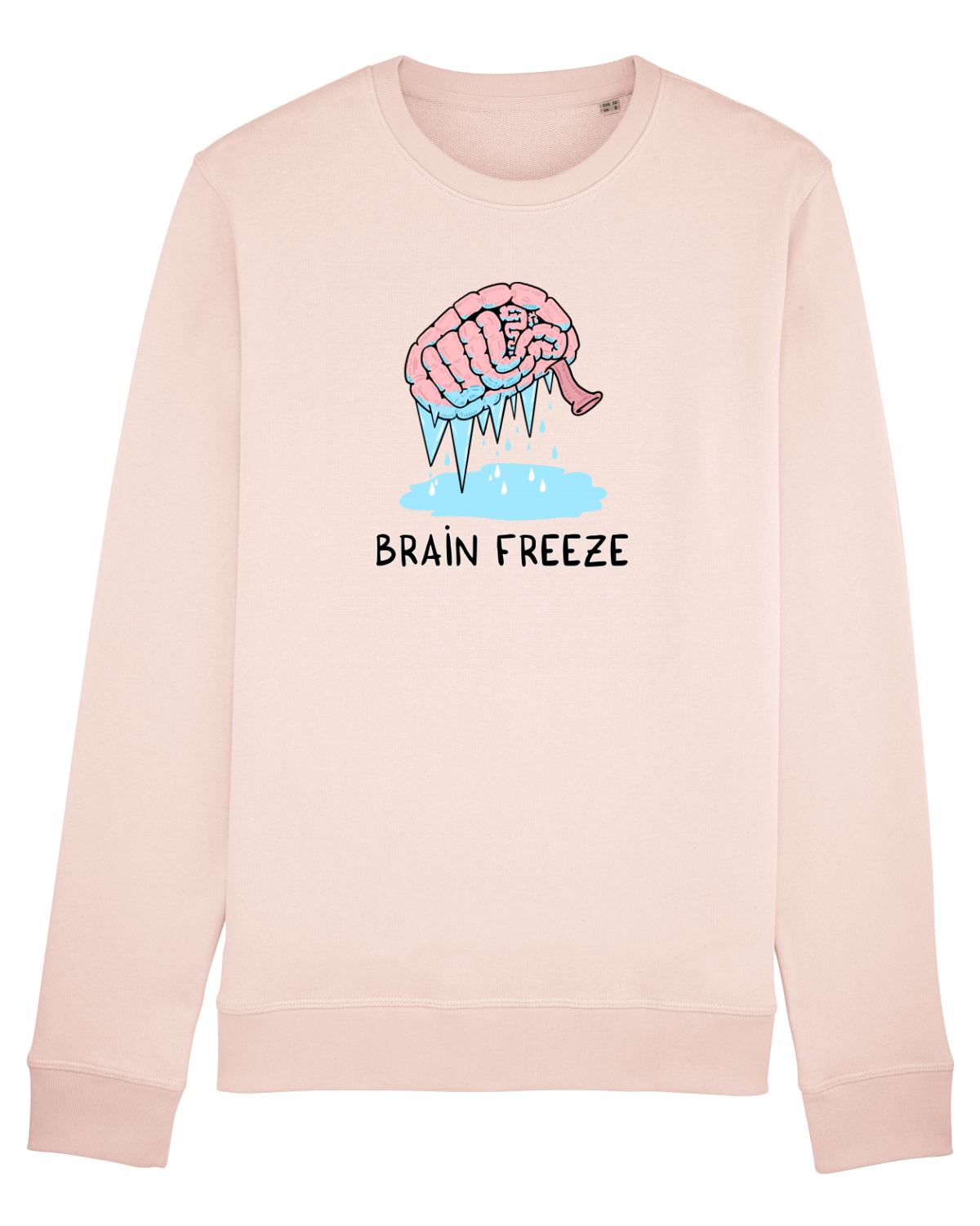 Bluză mânecă lungă Unisex Rise Candy Pink