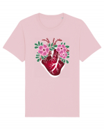 Valentine's Love Heart Flowers Tricou mânecă scurtă Unisex Rocker