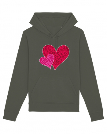 Valentine's Love Heart Mandala Khaki