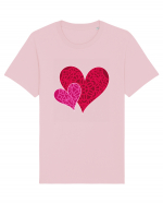 Valentine's Love Heart Mandala Tricou mânecă scurtă Unisex Rocker