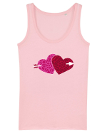 Valentine's Love Heart Double Arrow Maiou Damă Dreamer