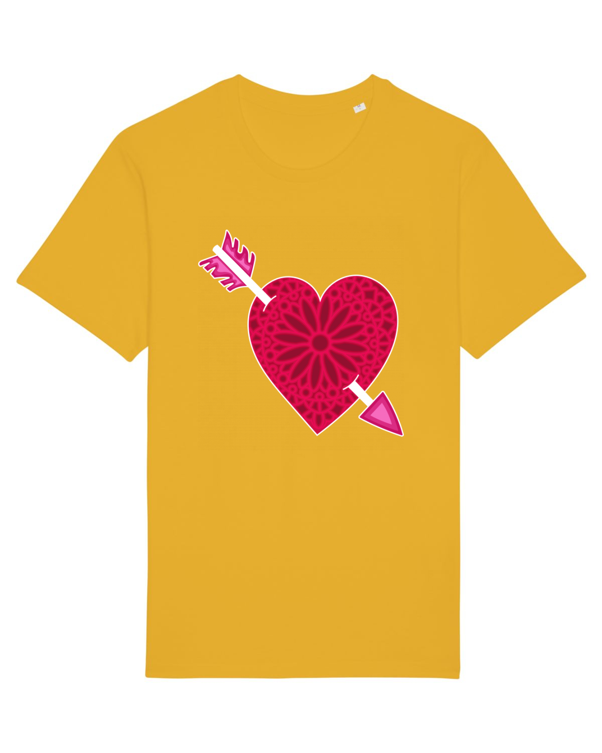 Tricou mânecă scurtă Unisex Rocker Spectra Yellow