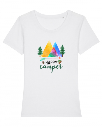 Happy camper White