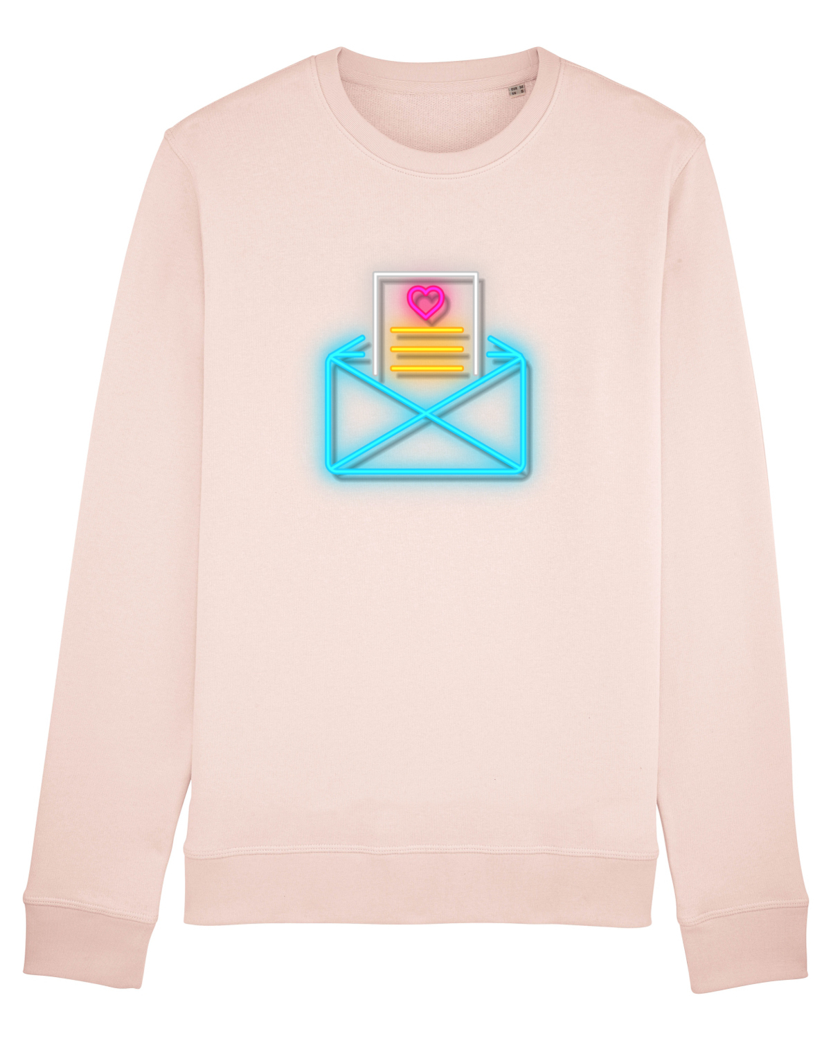 Bluză mânecă lungă Unisex Rise Candy Pink