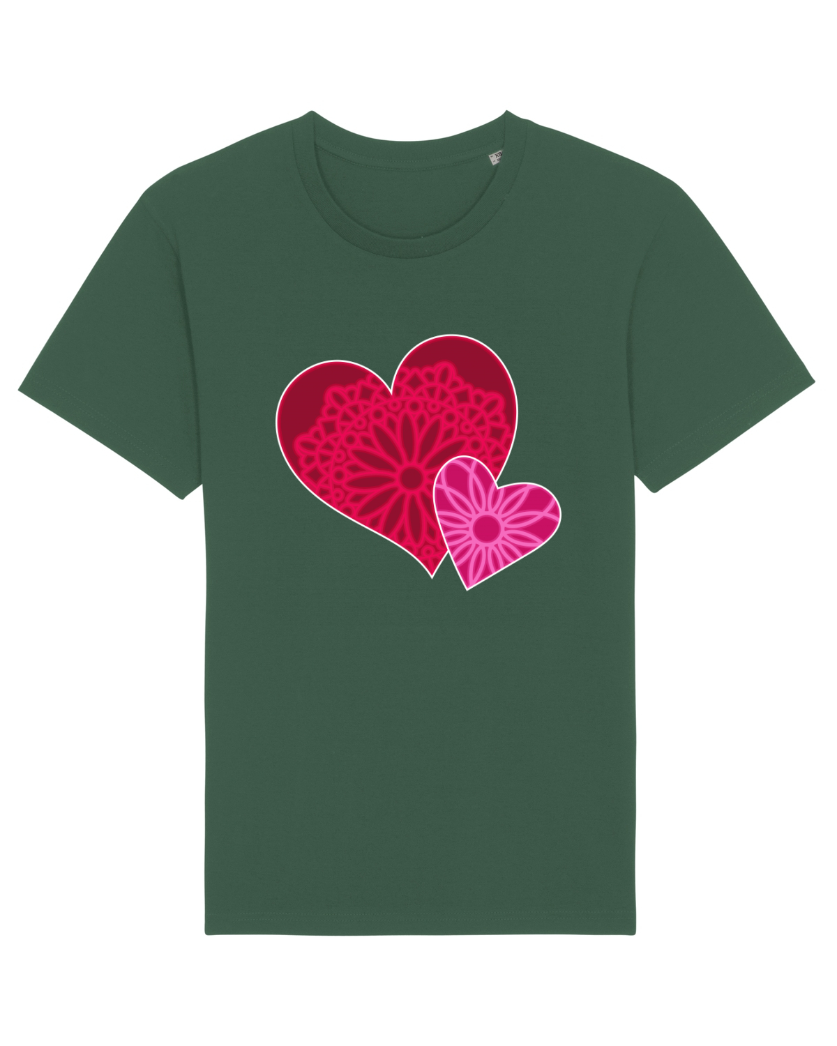 Tricou mânecă scurtă Unisex Rocker Bottle Green