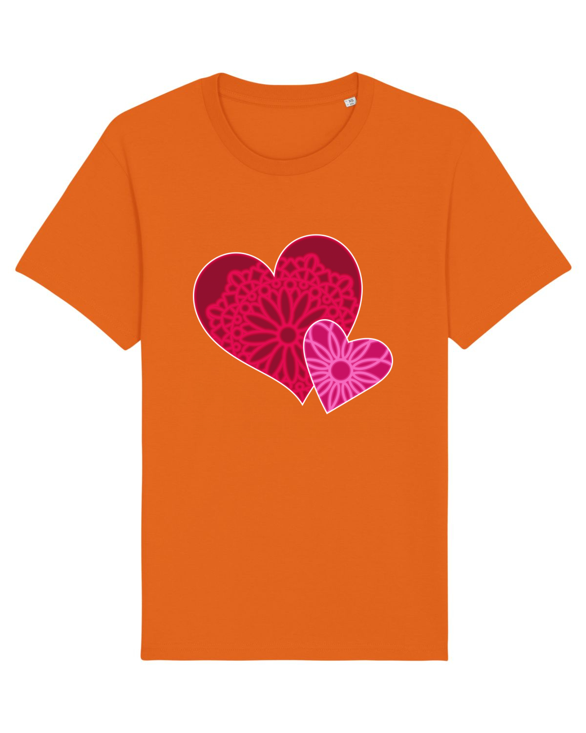Tricou mânecă scurtă Unisex Rocker Bright Orange