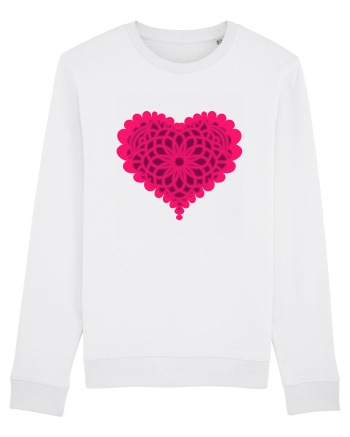 Valentine's Love Heart Bubble White