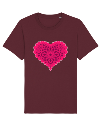 Valentine's Love Heart Bubble Burgundy