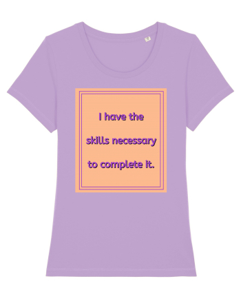 i have the skills necessary to complete it3 Lavender Dawn