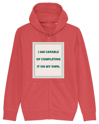 i am capable of completing it on my  own6 Carmine Red