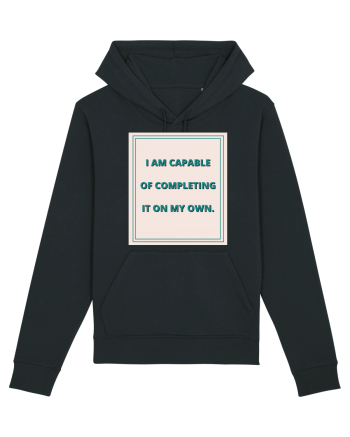 i am capable of completing it on my  own6 Black