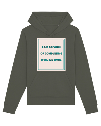 i am capable of completing it on my  own6 Khaki