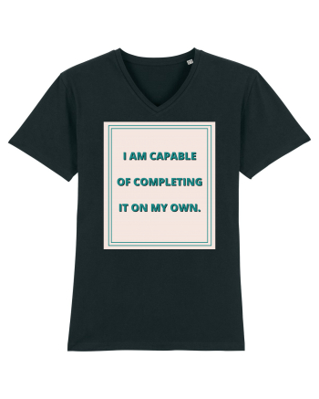 i am capable of completing it on my  own6 Black