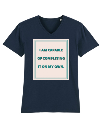 i am capable of completing it on my  own6 French Navy