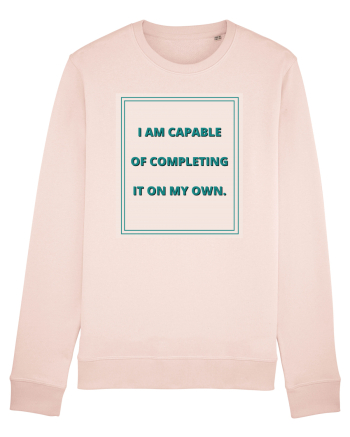 i am capable of completing it on my  own6 Candy Pink