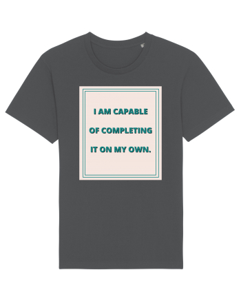 i am capable of completing it on my  own6 Anthracite