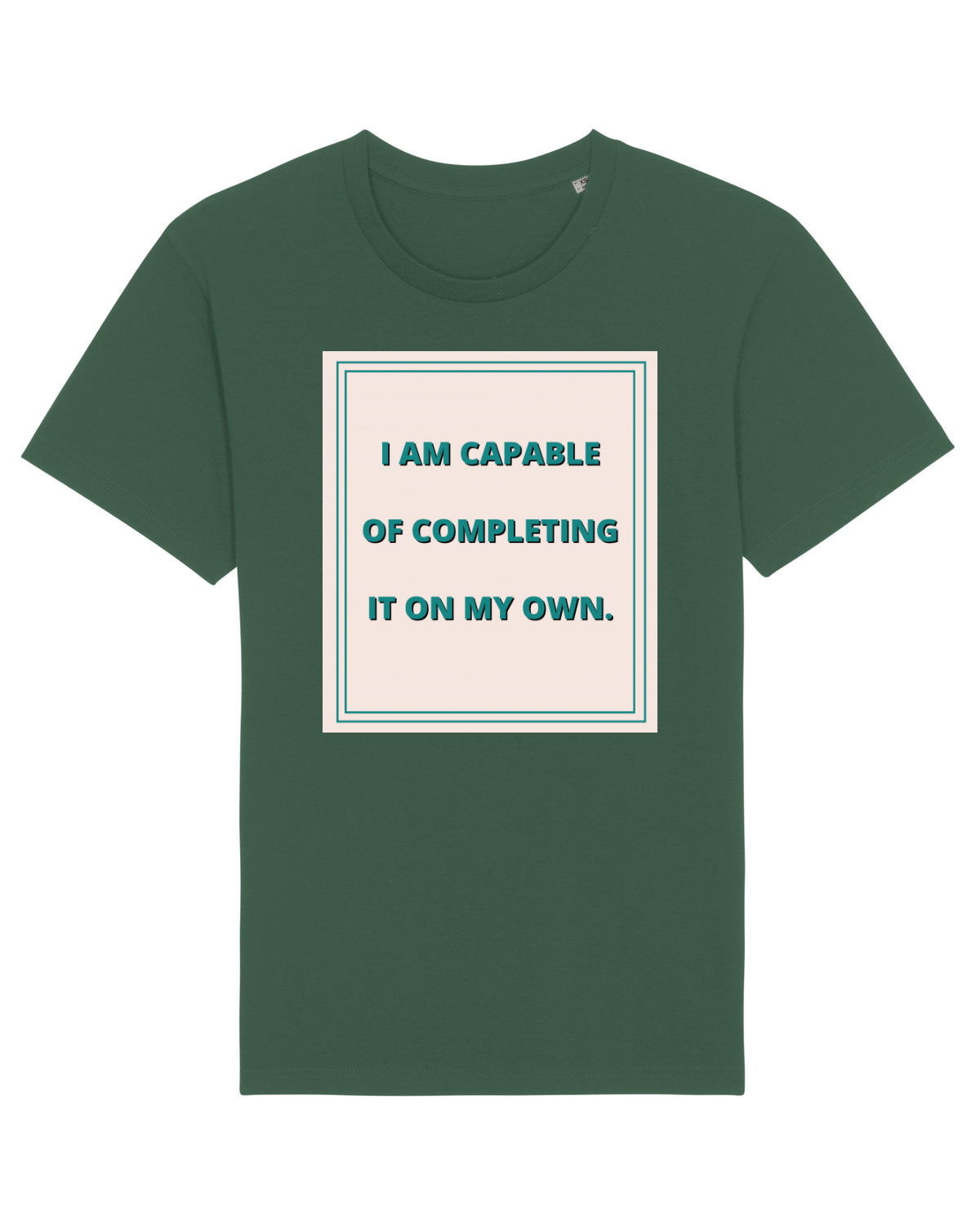Tricou mânecă scurtă Unisex Rocker Bottle Green