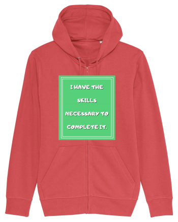 i have the skills necessary to complete it4 Carmine Red