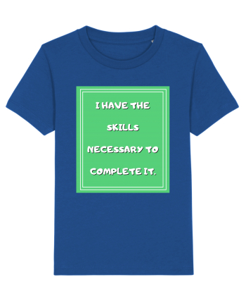 i have the skills necessary to complete it4 Majorelle Blue