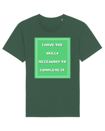 i have the skills necessary to complete it4 Bottle Green