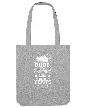 Camping in tents Heather Grey