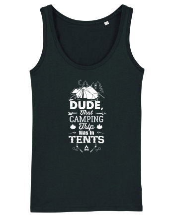 Camping in tents Black