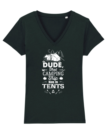 Camping in tents Black