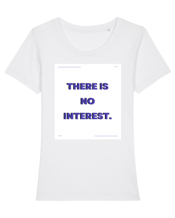 there is no interest3 White