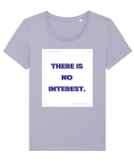 there is no interest3 Tricou mânecă scurtă guler larg fitted Damă Expresser