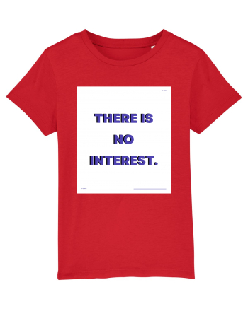 there is no interest3 Red