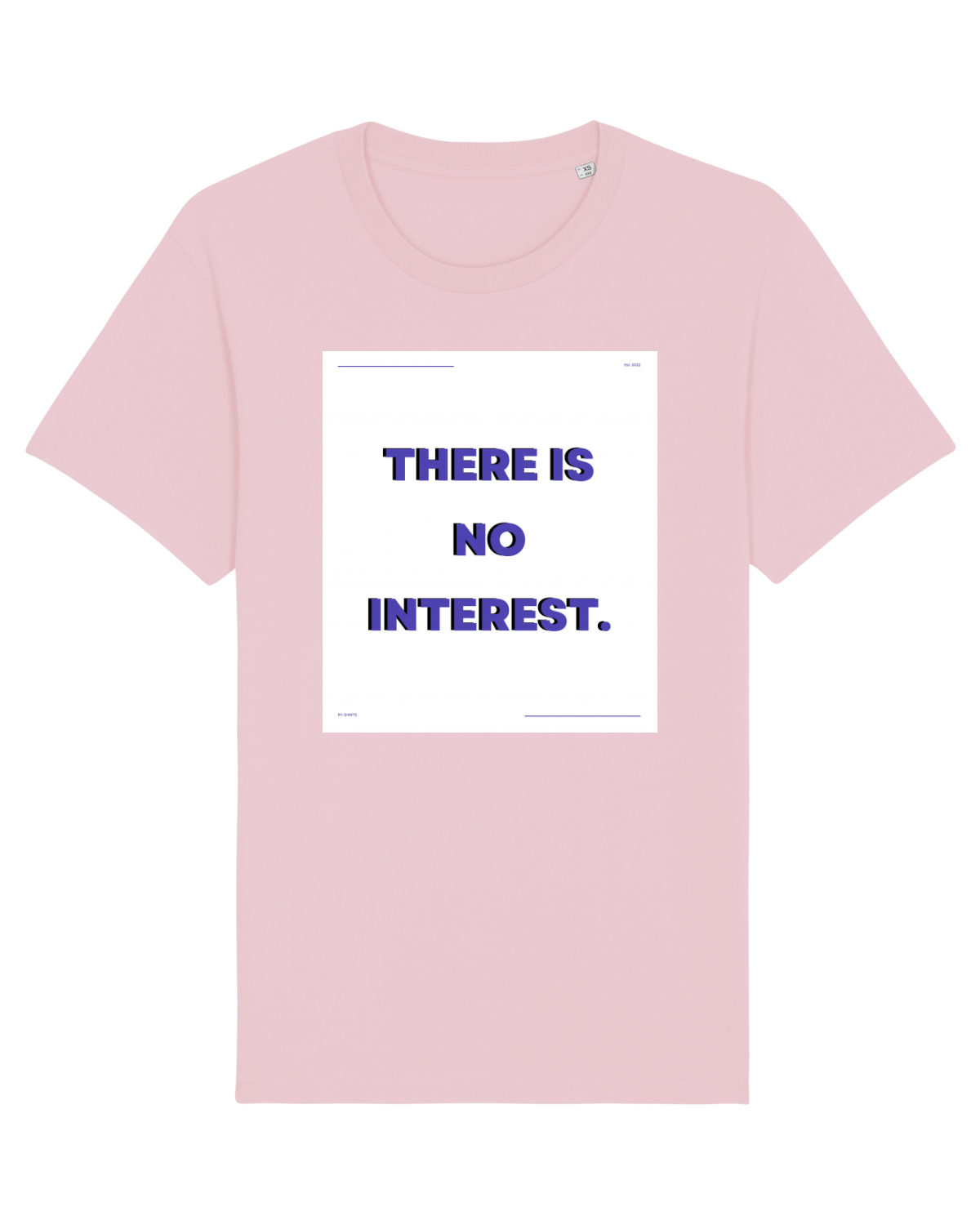 Tricou mânecă scurtă Unisex Rocker Cotton Pink