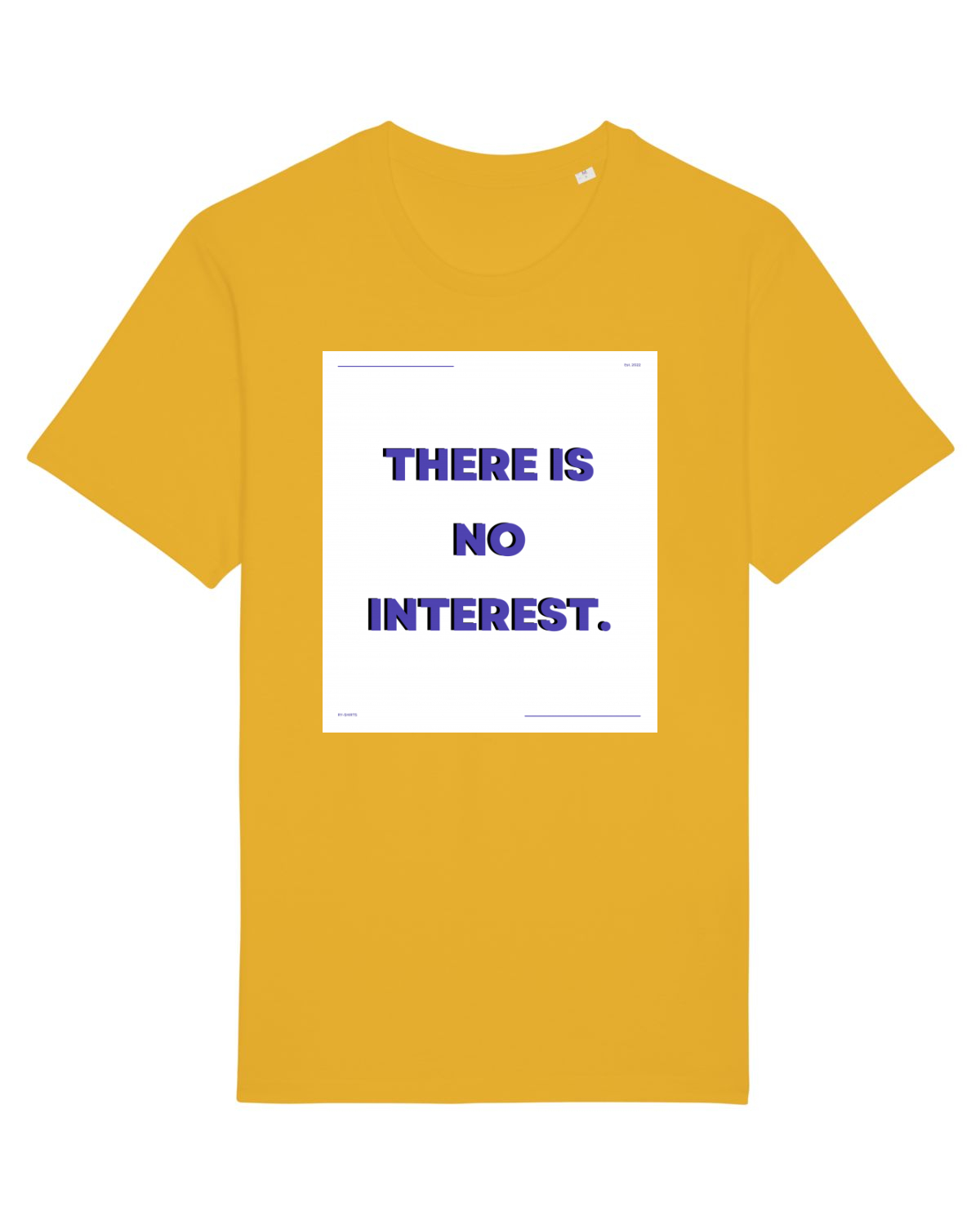 Tricou mânecă scurtă Unisex Rocker Spectra Yellow