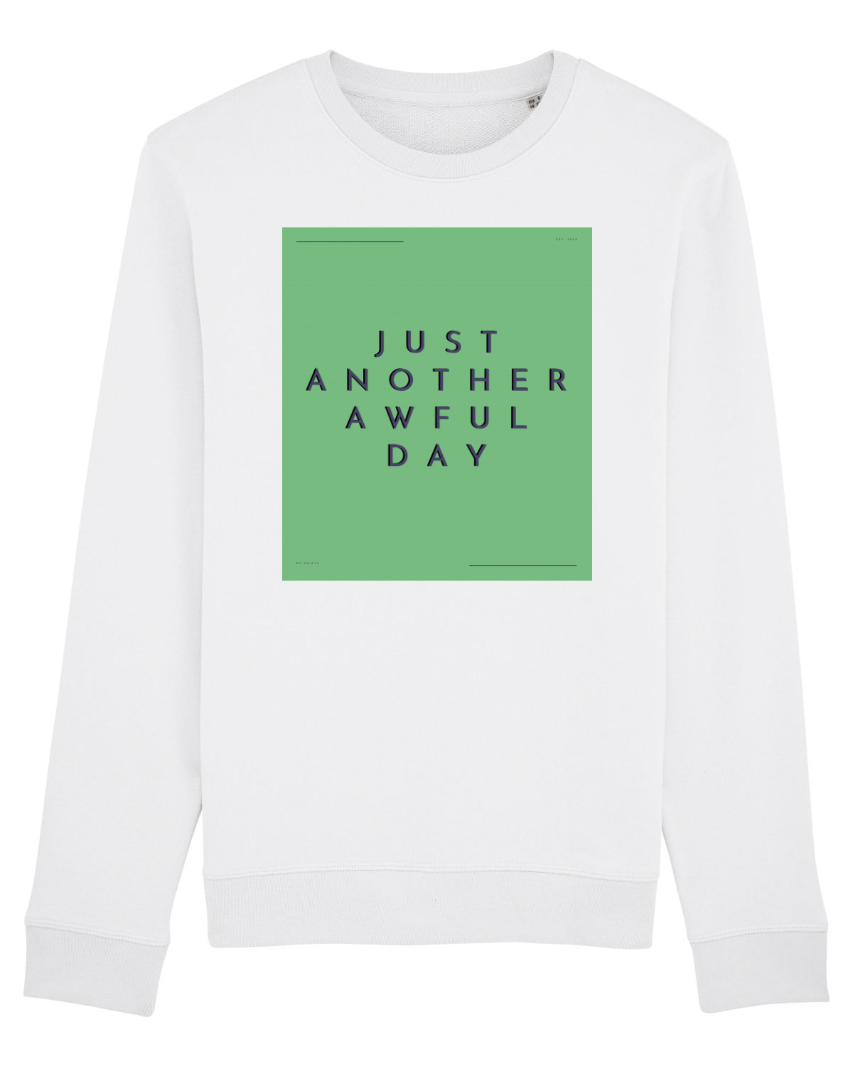 Bluză mânecă lungă Unisex Rise White