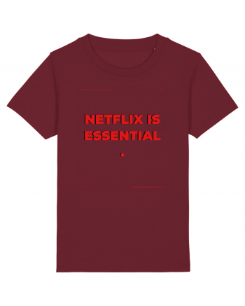 netflix is essential3 Burgundy