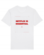 netflix is essential3 Tricou mânecă scurtă Unisex Rocker