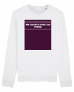 my growth makes me proud3 Bluză mânecă lungă Unisex Rise