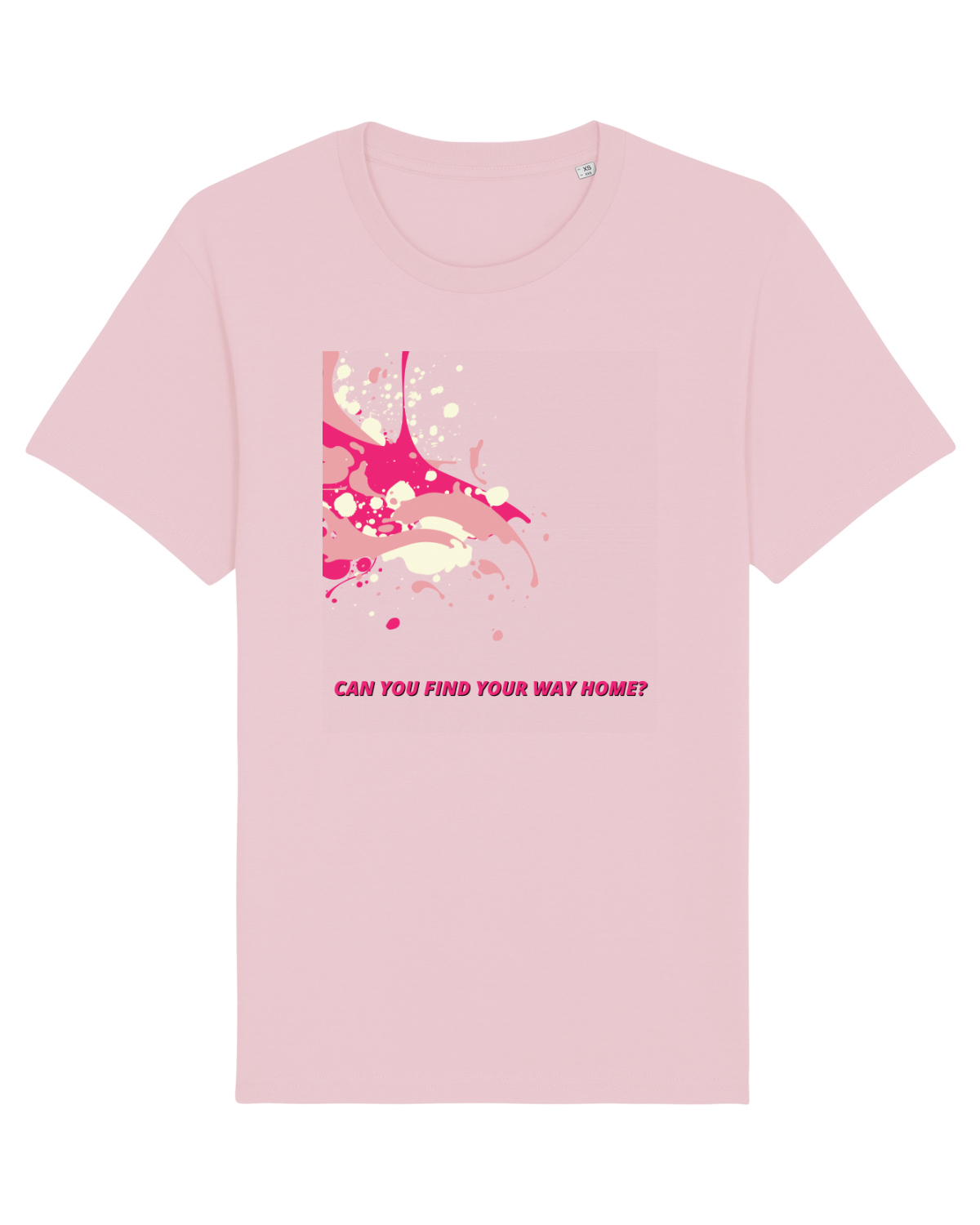 Tricou mânecă scurtă Unisex Rocker Cotton Pink